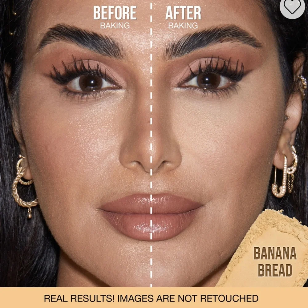 Huda Beauty Easy Bake & Snatch pressed setting Cupcake or Peach Pie